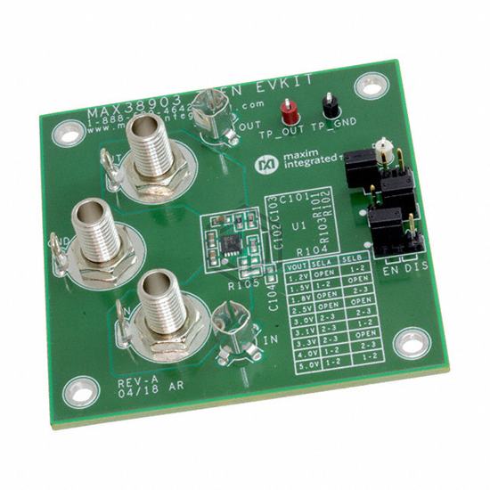 MAX38903EVKIT#TDFN - Analog Devices Inc./Maxim Integrated - Evaluation Boards - Linear Voltage Regulators