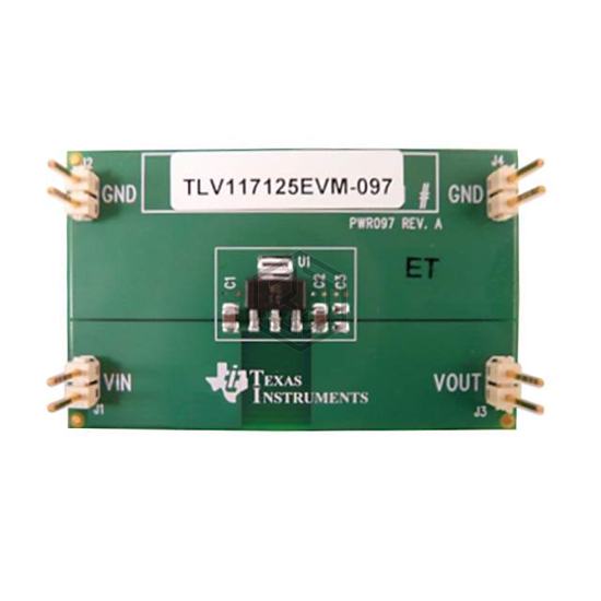 TLV117125EVM-097 - Texas Instruments - Evaluation Boards - Linear Voltage Regulators