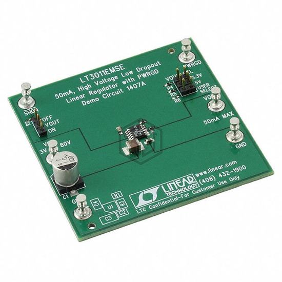 DC1407A - Analog Devices Inc. - Evaluation Boards - Linear Voltage Regulators