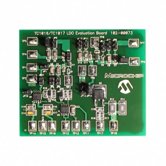 TC1016/17EV - Microchip Technology - Evaluation Boards - Linear Voltage Regulators