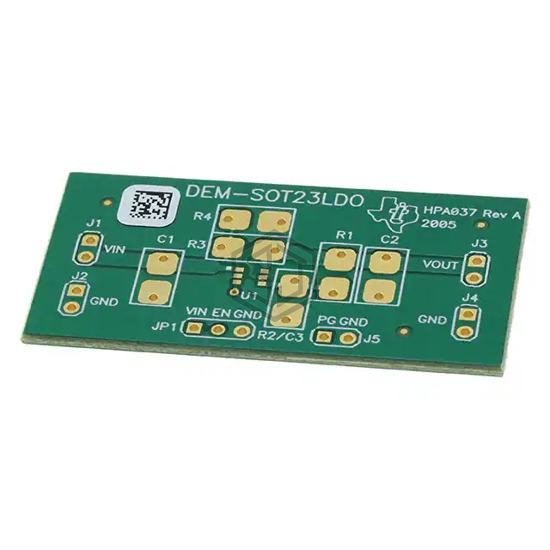DEM-SOT23LDO - Texas Instruments - Evaluation Boards - Linear Voltage Regulators