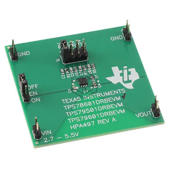 TPS78601DRBEVM - Texas Instruments - Evaluation Boards - Linear Voltage Regulators