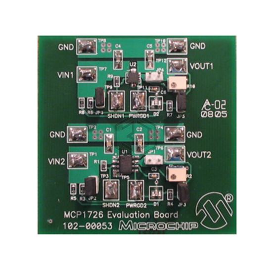 MCP1726EV - Microchip Technology - Evaluation Boards - Linear Voltage Regulators