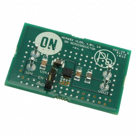 NCP692MN18T2GEVB - onsemi - Evaluation Boards - Linear Voltage Regulators