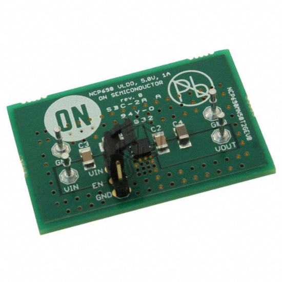 NCP690MN50T2GEVB - onsemi - Evaluation Boards - Linear Voltage Regulators