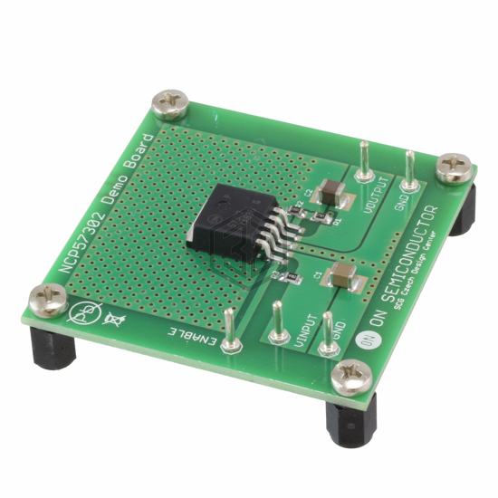 NCP57302DSADGEVB - onsemi - Evaluation Boards - Linear Voltage Regulators