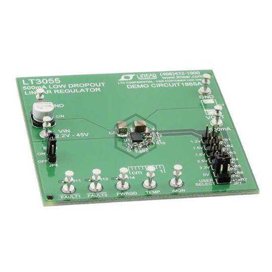 DC1865A - Analog Devices Inc. - Evaluation Boards - Linear Voltage Regulators