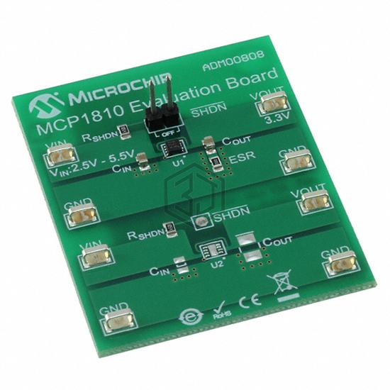ADM00808 - Microchip Technology - Evaluation Boards - Linear Voltage Regulators