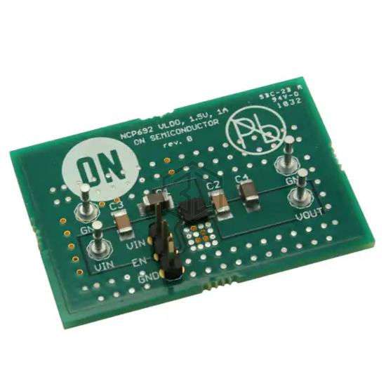 NCP692MN15T2GEVB - onsemi - Evaluation Boards - Linear Voltage Regulators