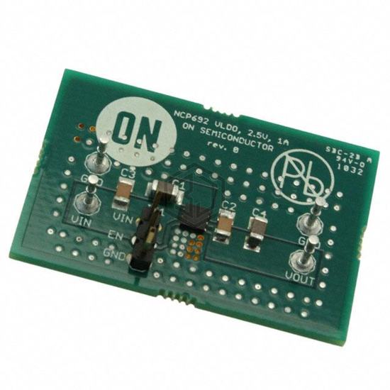 NCP692MN25T2GEVB - onsemi - Evaluation Boards - Linear Voltage Regulators