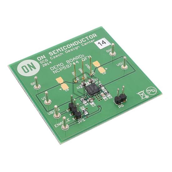 NCP59744MN2ADJGEVB - onsemi - Evaluation Boards - Linear Voltage Regulators