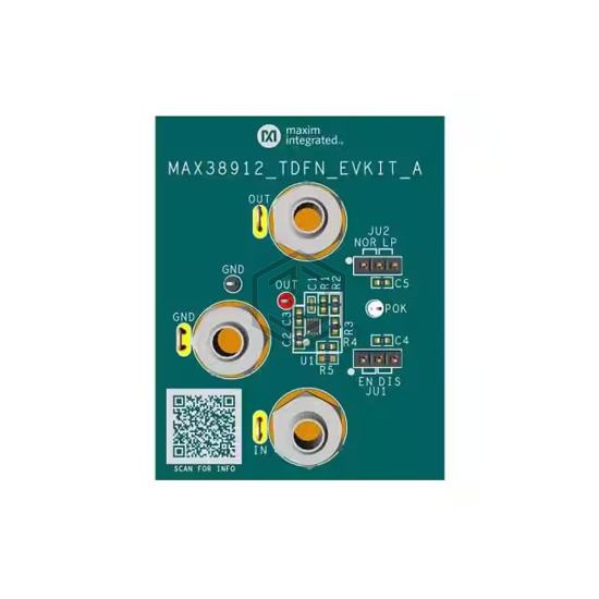 MAX38912EVK#TDFN - Analog Devices Inc./Maxim Integrated - Evaluation Boards - Linear Voltage Regulators