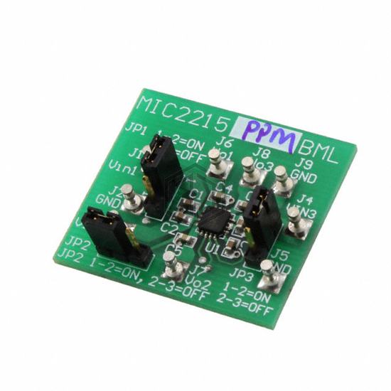 MIC2215-PPMBML-EV - Microchip Technology - Evaluation Boards - Linear Voltage Regulators