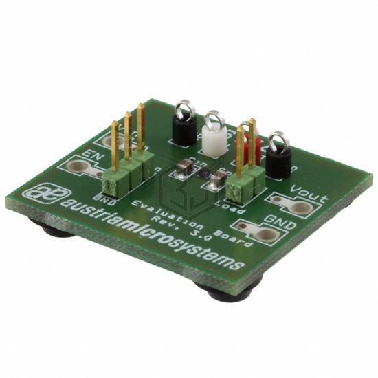 AS1369-WL-12_EK_ST - ams - Evaluation Boards - Linear Voltage Regulators