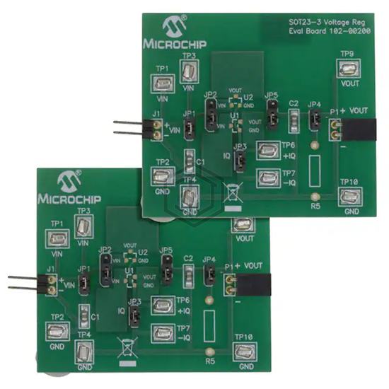 SOT23-3EV-VREG - Microchip Technology - Evaluation Boards - Linear Voltage Regulators