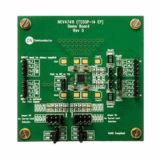 NCV47411PAAJGEVB - onsemi - Evaluation Boards - Linear Voltage Regulators