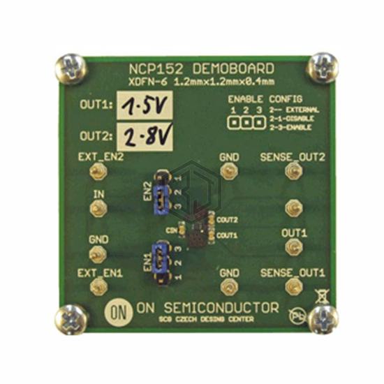 NCP152MXTCGEVB - onsemi - Evaluation Boards - Linear Voltage Regulators