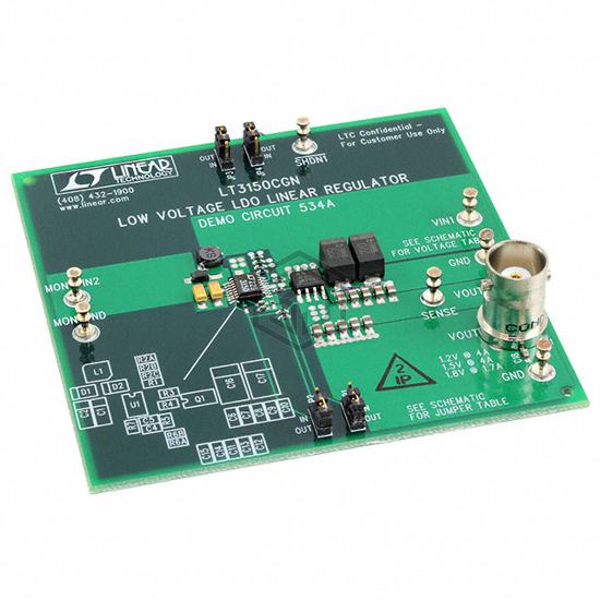 DC534A - Analog Devices Inc. - Evaluation Boards - Linear Voltage Regulators