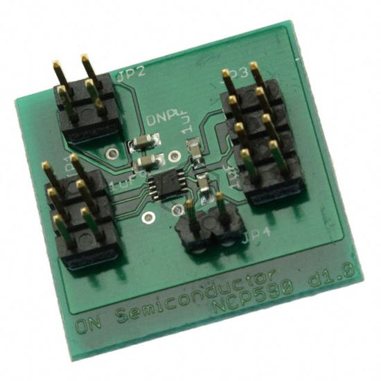 NCP590MNOATAGEVB - onsemi - Evaluation Boards - Linear Voltage Regulators