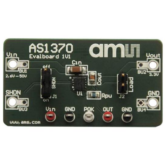 AS1370-TD-33_EK_ST - ams - Evaluation Boards - Linear Voltage Regulators