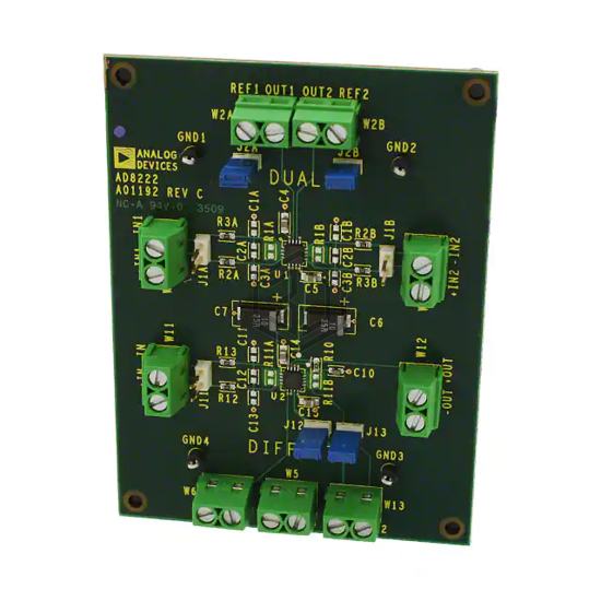 AD8222-EVALZ - Analog Devices Inc. - Evaluation Boards - Op Amps