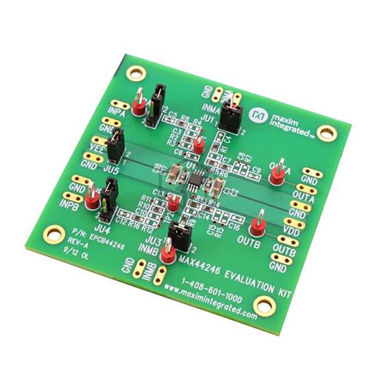 MAX44246EVKIT# - Analog Devices Inc./Maxim Integrated - Evaluation Boards - Op Amps