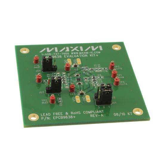 MAX9638EVKIT+ - Analog Devices Inc./Maxim Integrated - Evaluation Boards - Op Amps