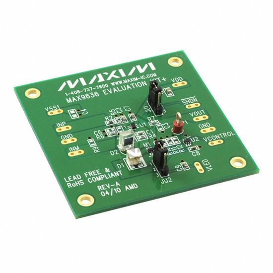 MAX9636EVKIT+ - Analog Devices Inc./Maxim Integrated - Evaluation Boards - Op Amps
