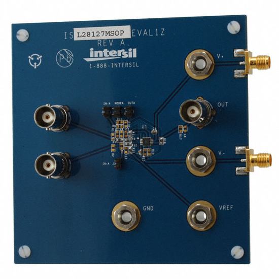 ISL28127MSOPEVAL1Z - Renesas Electronics America Inc - Evaluation Boards - Op Amps