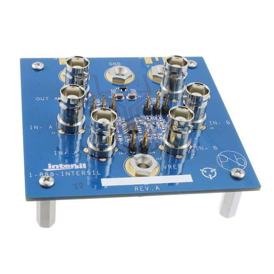 ISL28210SOICEVAL1Z - Renesas Electronics America Inc - Evaluation Boards - Op Amps