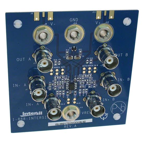 ISL28217SOICEVAL2Z - Renesas Electronics America Inc - Evaluation Boards - Op Amps