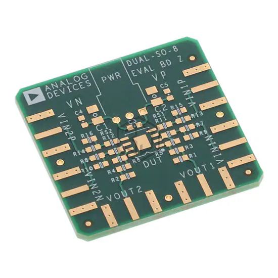 EVAL-HSAMP-2RZ-8 - Analog Devices Inc. - Evaluation Boards - Op Amps