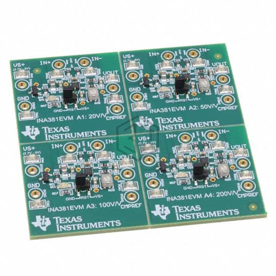 INA381EVM - Texas Instruments - Evaluation Boards - Op Amps