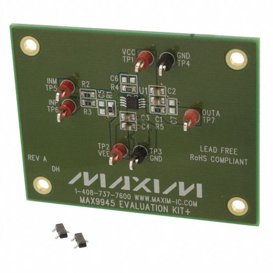 MAX9945EVKIT+ - Analog Devices Inc./Maxim Integrated - Evaluation Boards - Op Amps