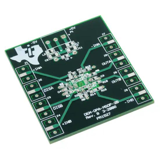 DEM-OPA-MSOP-2B - Texas Instruments - Evaluation Boards - Op Amps