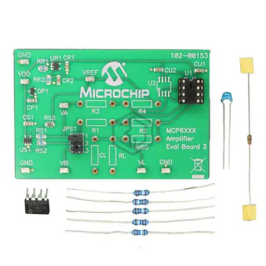 MCP6XXXEV-AMP3 - Microchip Technology - Evaluation Boards - Op Amps