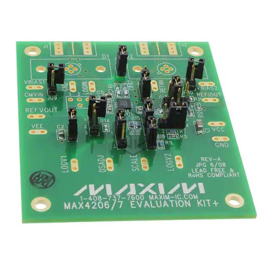 MAX4206EVKIT+ - Analog Devices Inc./Maxim Integrated - Evaluation Boards - Op Amps