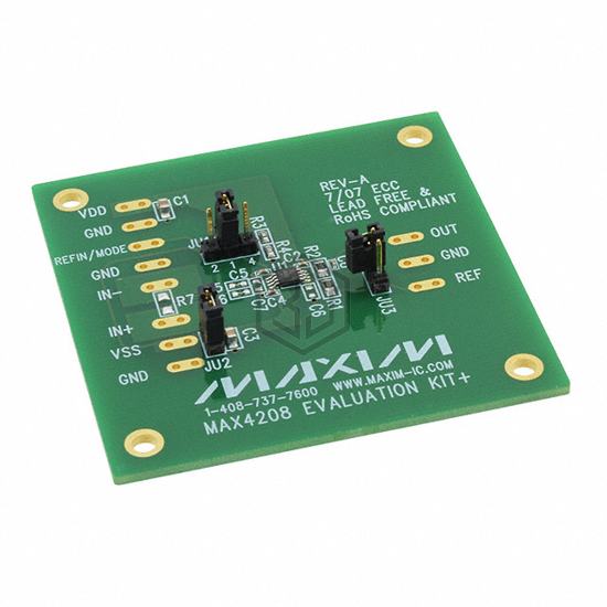 MAX4208EVKIT+ - Analog Devices Inc./Maxim Integrated - Evaluation Boards - Op Amps