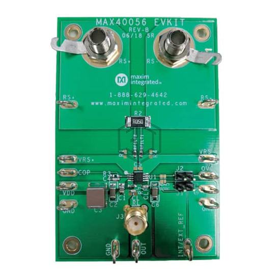 MAX40056EVKIT# - Analog Devices Inc./Maxim Integrated - Evaluation Boards - Op Amps