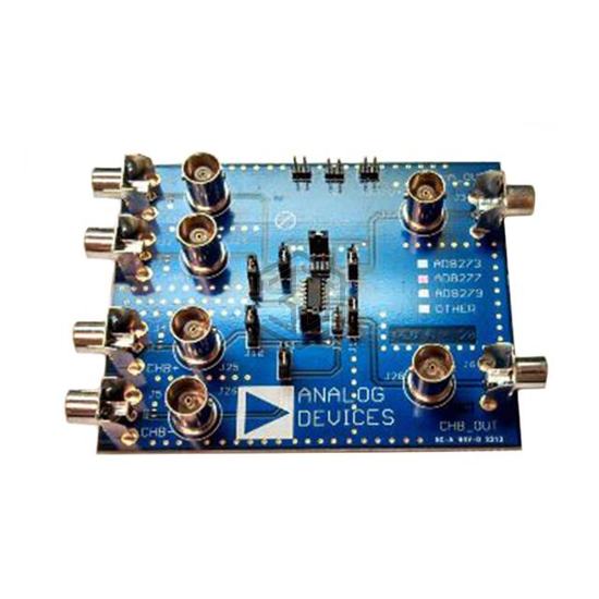 AD8277-EVALZ - Analog Devices Inc. - Evaluation Boards - Op Amps