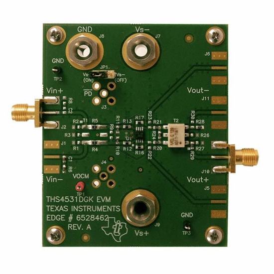 THS4531DGKEVM - Texas Instruments - Evaluation Boards - Op Amps