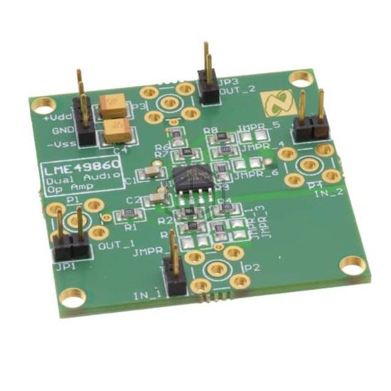 LME49860MABD - Texas Instruments - Evaluation Boards - Op Amps