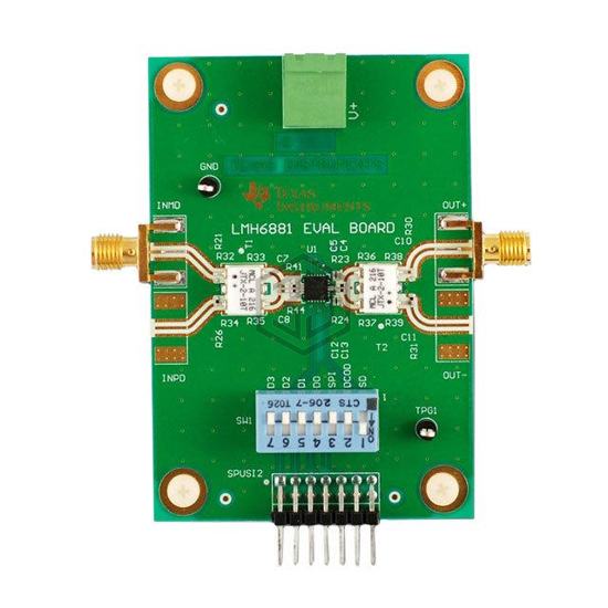 LMH6881EVAL/NOPB - Texas Instruments - Evaluation Boards - Op Amps