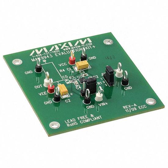 MAX9943EVKIT+ - Analog Devices Inc./Maxim Integrated - Evaluation Boards - Op Amps