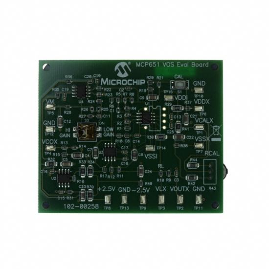 MCP651EV-VOS - Microchip Technology - Evaluation Boards - Op Amps