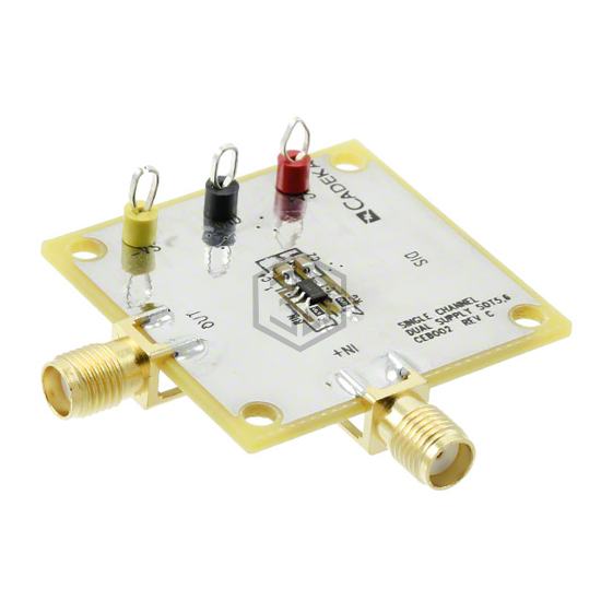 XR1009IST5EVB - MaxLinear, Inc. - Evaluation Boards - Op Amps