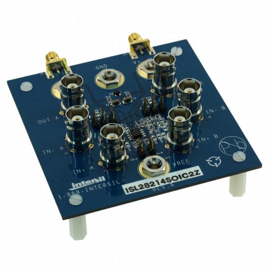 ISL28214SOICEVAL2Z - Renesas Electronics America Inc - Evaluation Boards - Op Amps