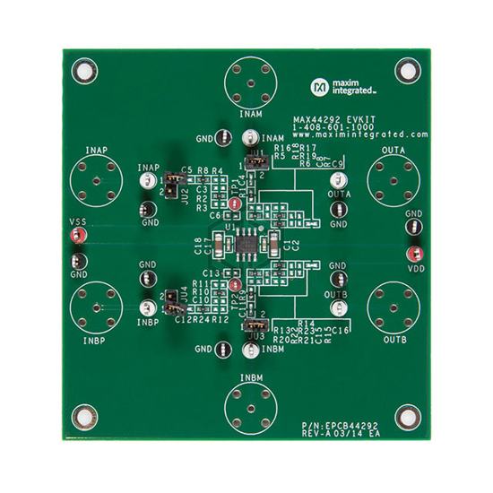 MAX44292EVKIT# - Analog Devices Inc./Maxim Integrated - Evaluation Boards - Op Amps