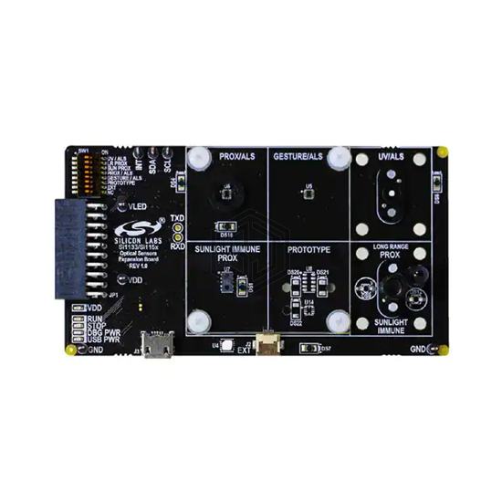 115XOPT-EXP-EVB - Silicon Labs - Evaluation Boards - Sensors