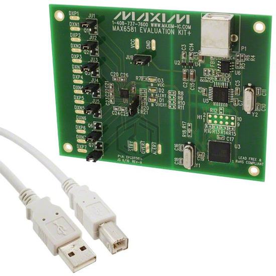 MAX6581EVKIT+ - Analog Devices Inc./Maxim Integrated - Evaluation Boards - Sensors